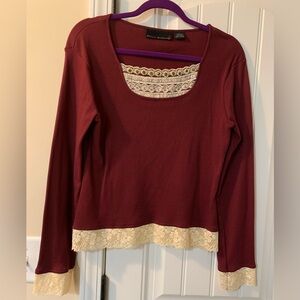 Allison Brittney long sleeve top. NWOT